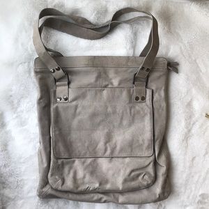 Hinge Suede Tote